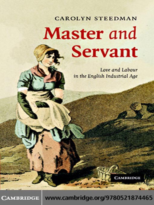 Title details for Master and Servant by Carolyn Steedman - Available
